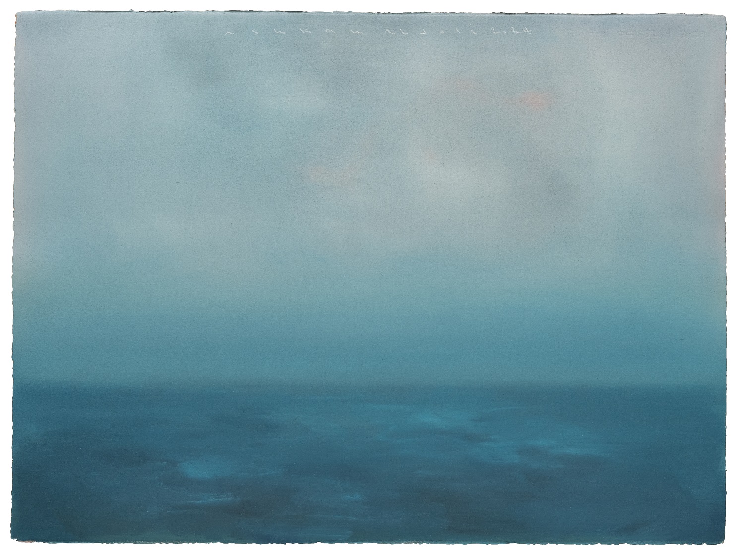 Untitled, oil on cardboard, 56 x 76 cm, 2024