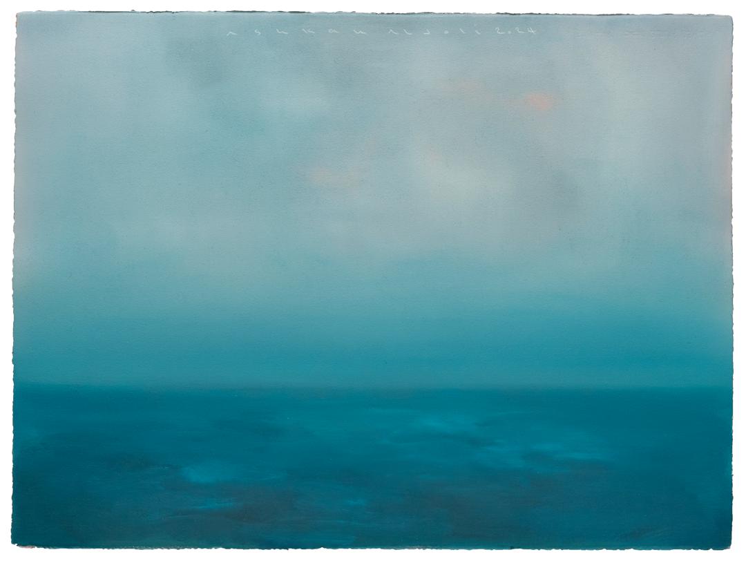 Untitled, oil on cardboard, 56 x 76 cm, 2024